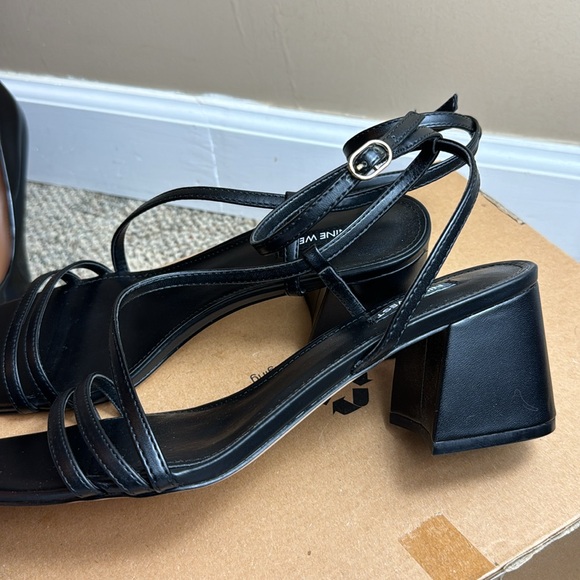 NWOT - Nine West Womens Georga Heeled Sandal, Black 001, Size 11M - 😍🖤 - Picture 6 of 17
